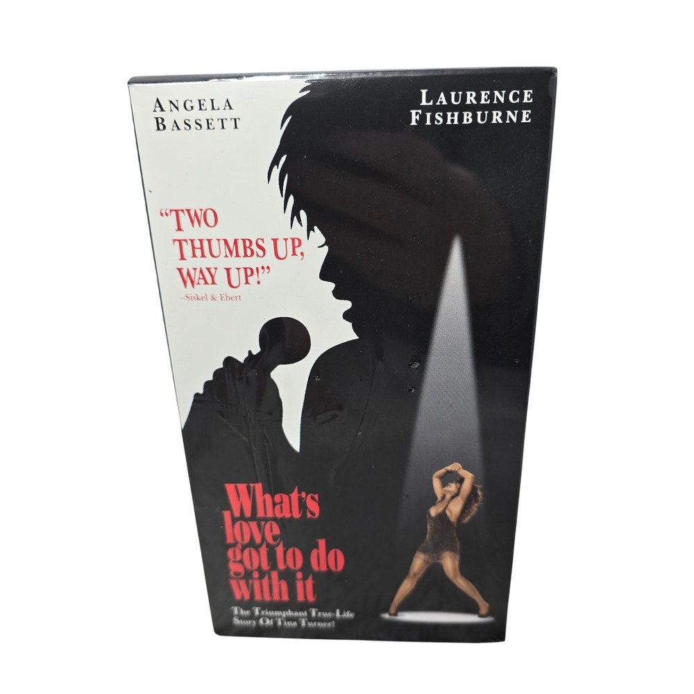What's Love Got to‎ Do with It VHS New Sealed Tina Turner Movie 1993 Bassett